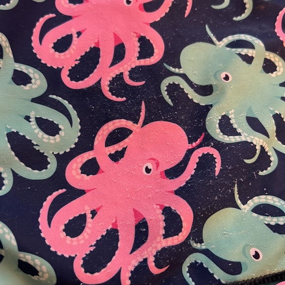 Ruffle Girl size 6 octopus rashguard swimsuit. - Picture 3 of 4